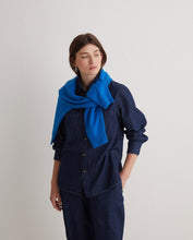 Blue denim shirt