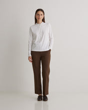 White Cotton Shirt with ruffles