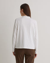 White Cotton Shirt with ruffles