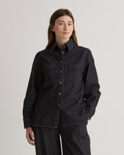 Grey denim shirt