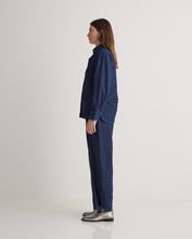 Blue denim shirt