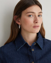 Blue denim shirt