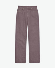 Mauve organic-cotton straight jeans