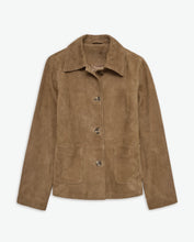 Brown 100% suede jacket