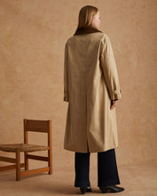 LONG RAINCOAT NECK CAMEL