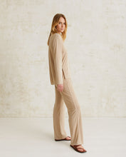 FLOWY TROUSERS BEIGE