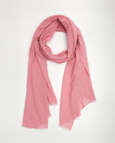 COTTON FOULARD PINK