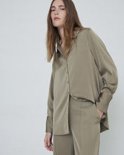 SATEEN KHAKI SHIRT