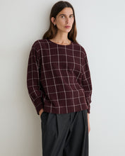 CHECK SHIRT WITH SCARF
