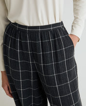CHECK HAREM TROUSERS