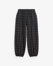 CHECK HAREM TROUSERS