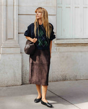 SUEDE SKIRT