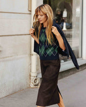 SUEDE SKIRT