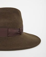 WATERPROOF WOOL HAT CHOCOLATE