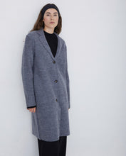 100% WOOL COAT GREY