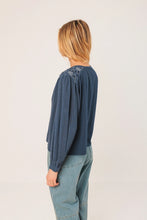 EMBROIDERED BOXY SHIRT