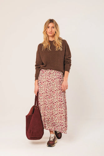 BATIK MIDI SKIRT