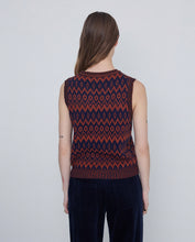 JACQUARD KNIT VEST