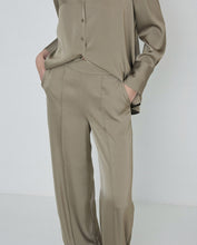 SATEEN TROUSERS KHAKI