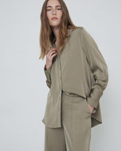 SATEEN KHAKI SHIRT