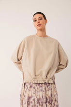 WATERCOLOR MIDI SKIRT AUBERGINE