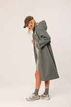 ADJUSTABLE WAIST TRENCH COAT