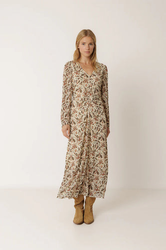 LEAVES MAXI DRESS