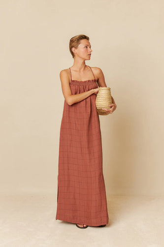 MAXI STRAP DRESS